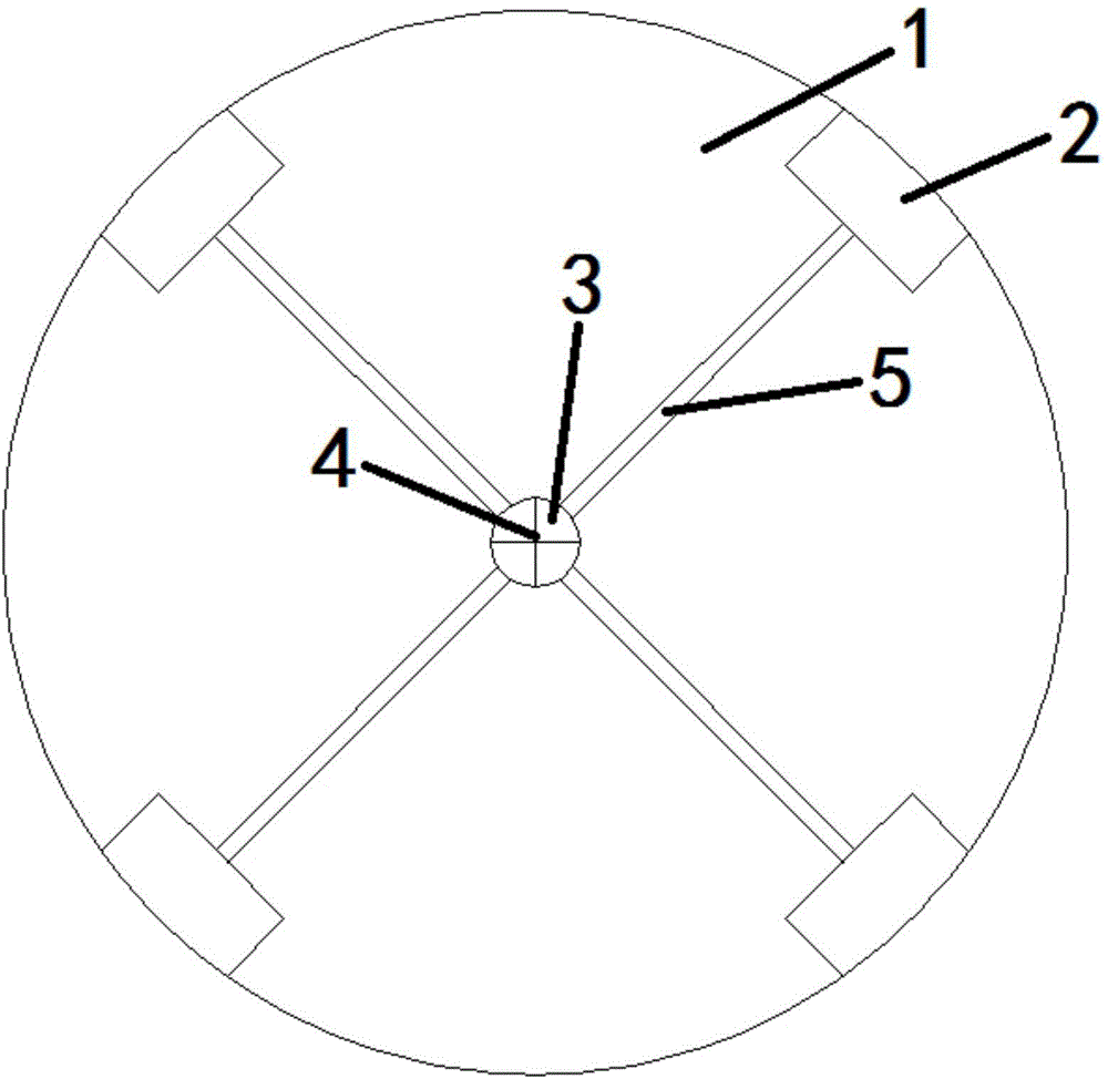 Rotating casting method capable of achieving any mold filling force by virtue of centrifugal force and gravity