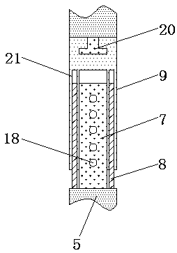 Solar panel mounting platform with convenience in horizontal state adjustment and good anti-shock effect