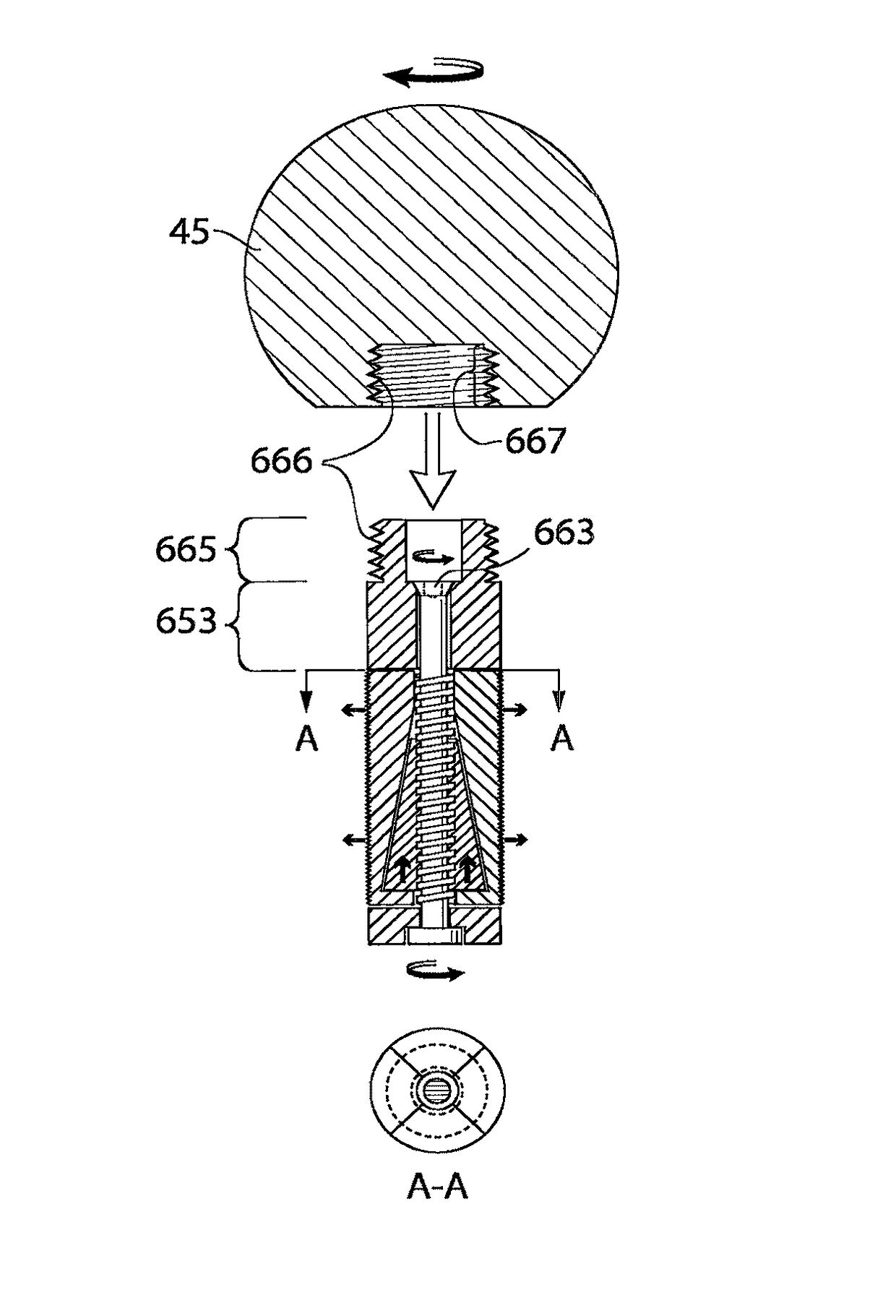 Hip joint device