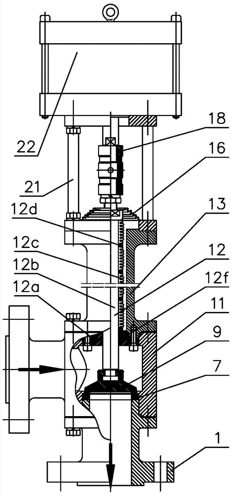 A pulse blowback valve