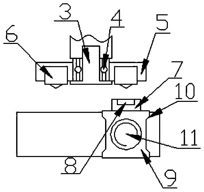 Multi-specification button holing machine