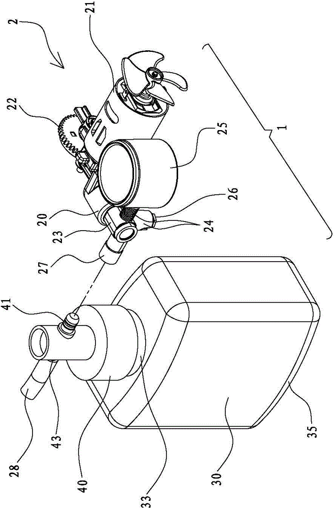 Air compressor device for glue supplement and air inflation