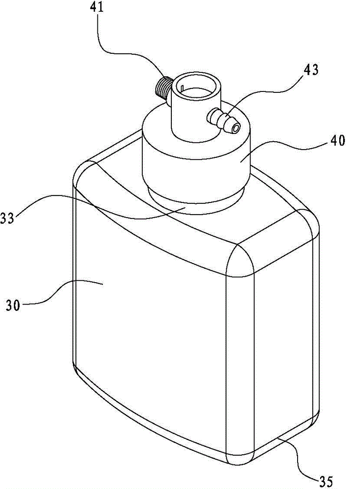 Air compressor device for glue supplement and air inflation