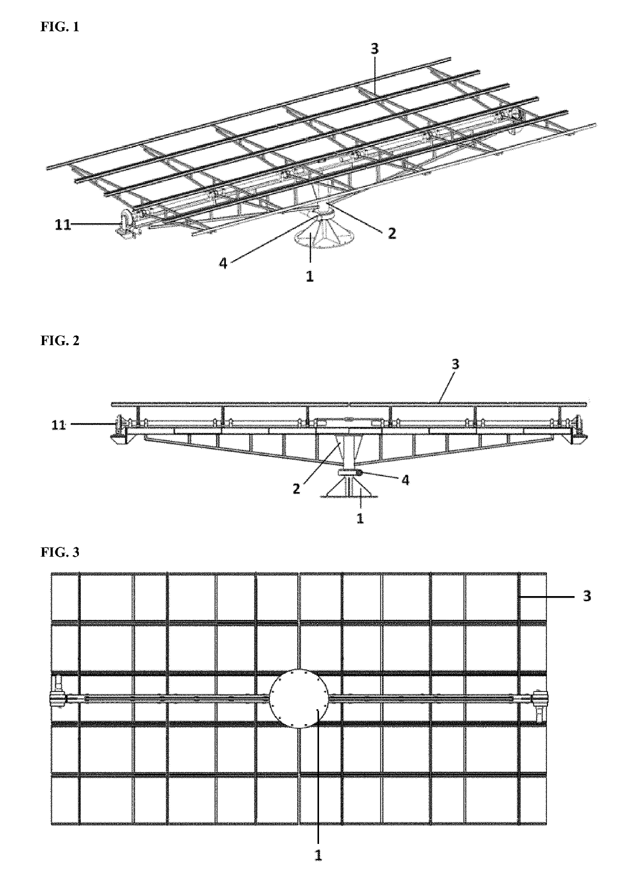 Dual axis solar panel tracking complete mechanical arrangement