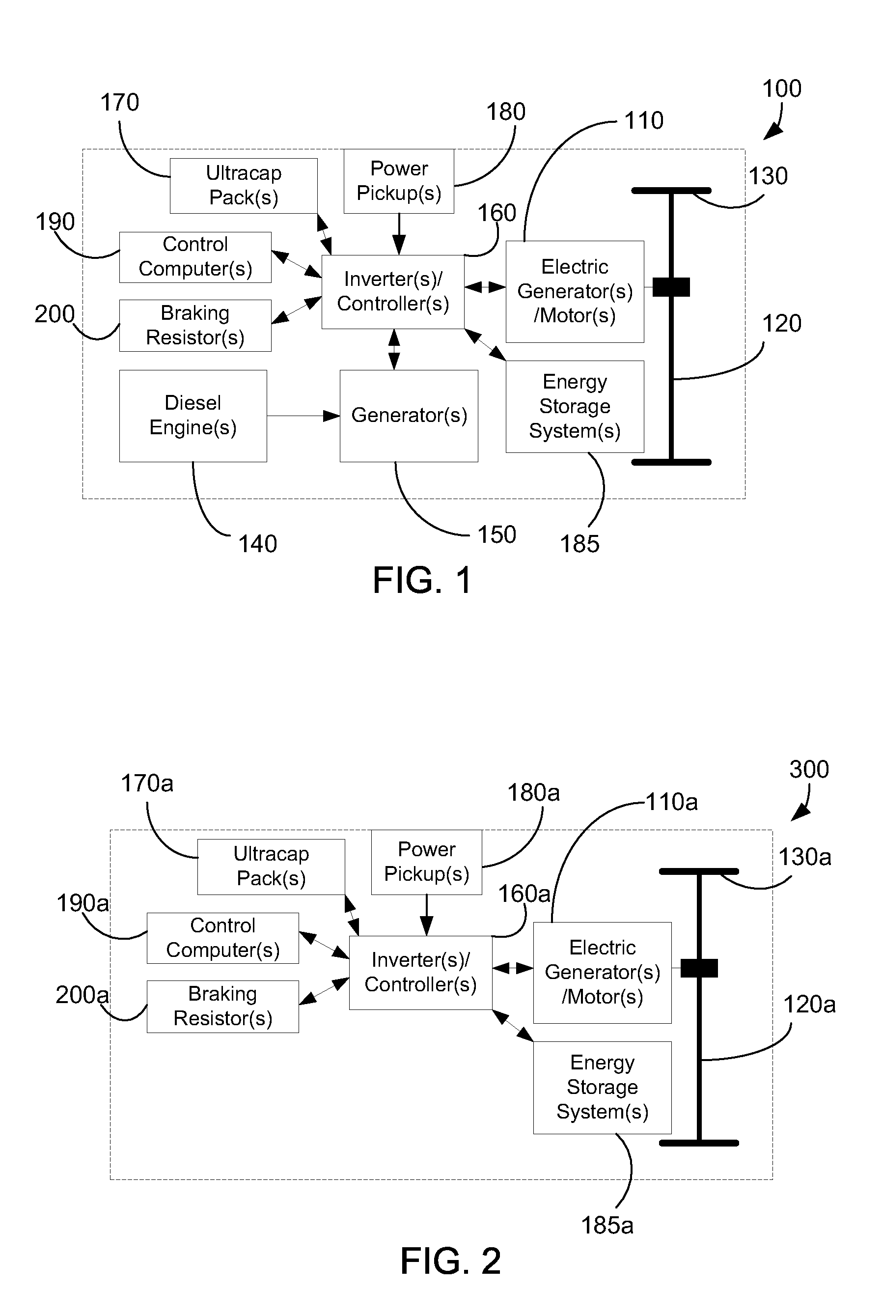 Electrically Powered Rail Propulsion Vehicle and Method