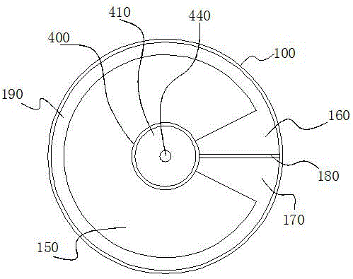 Plant straw anaerobic fermentation treating system capable of achieving pneumatic distribution