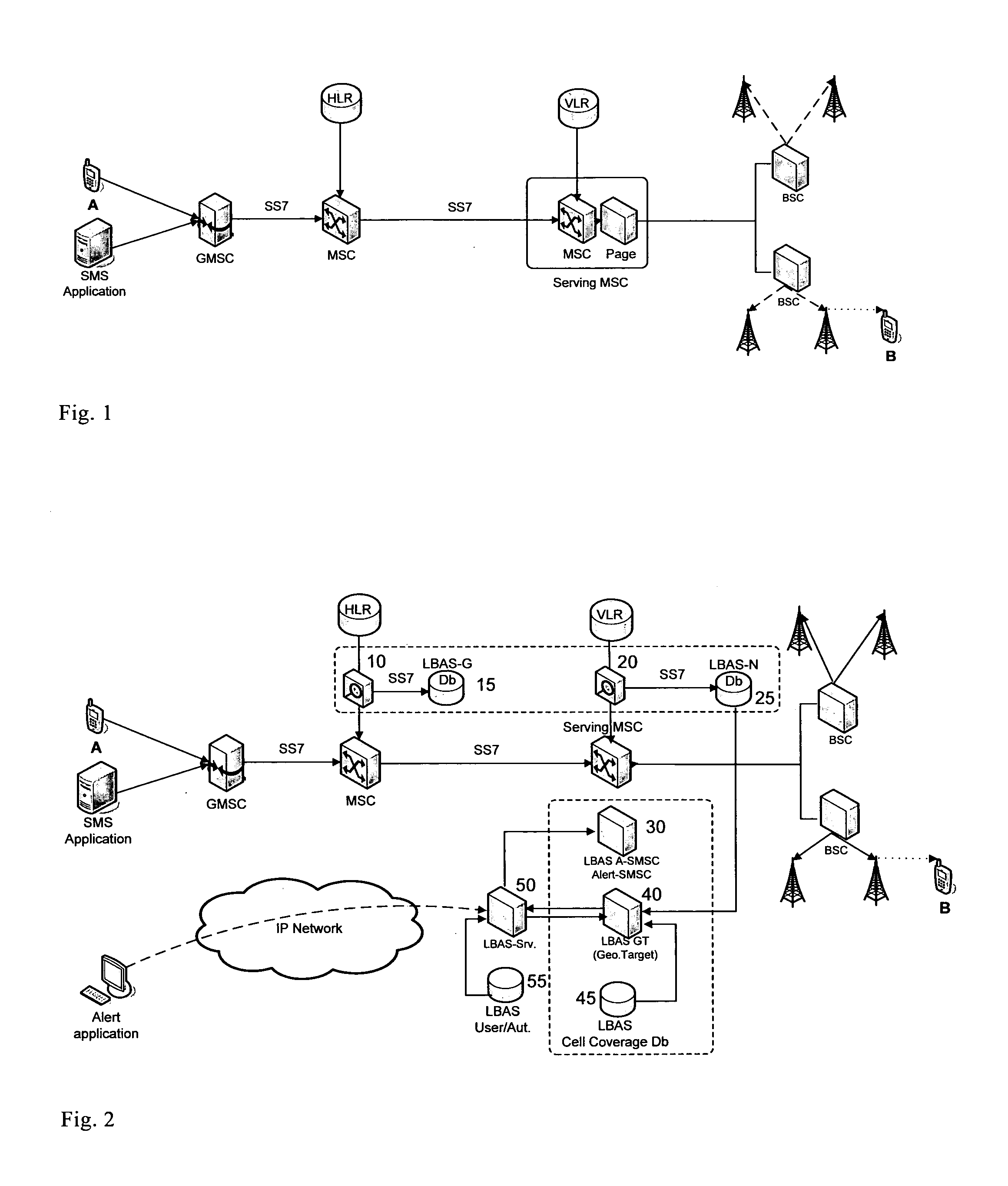 Alert system with controlled load of network