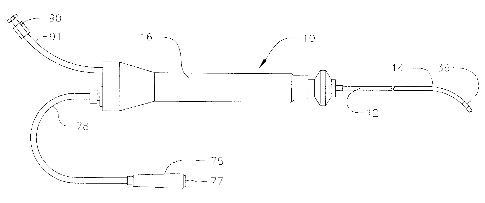 Catheter with omni-Directional optical tip having isolated optical paths