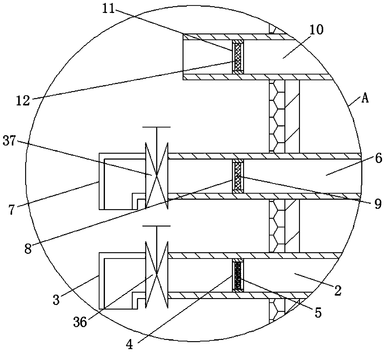 Atmospheric carbon dioxide high-altitude detecting instrument