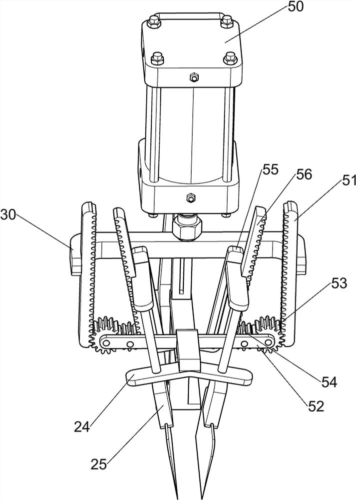 Automatic grafting equipment for commercial plants