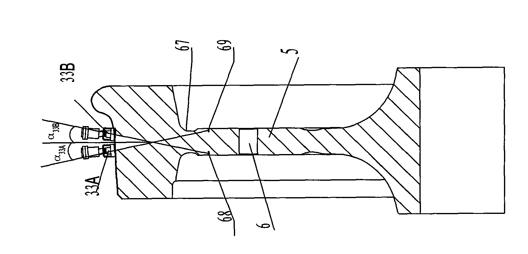 Ultrasonic testing device of defect of wheel spoke of engine vehicle