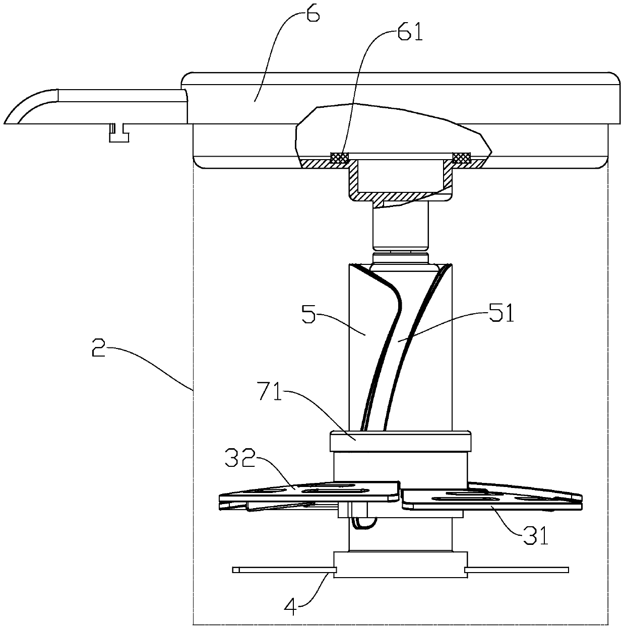 Fully automatic complementary food machine and automatic processing method of complementary food