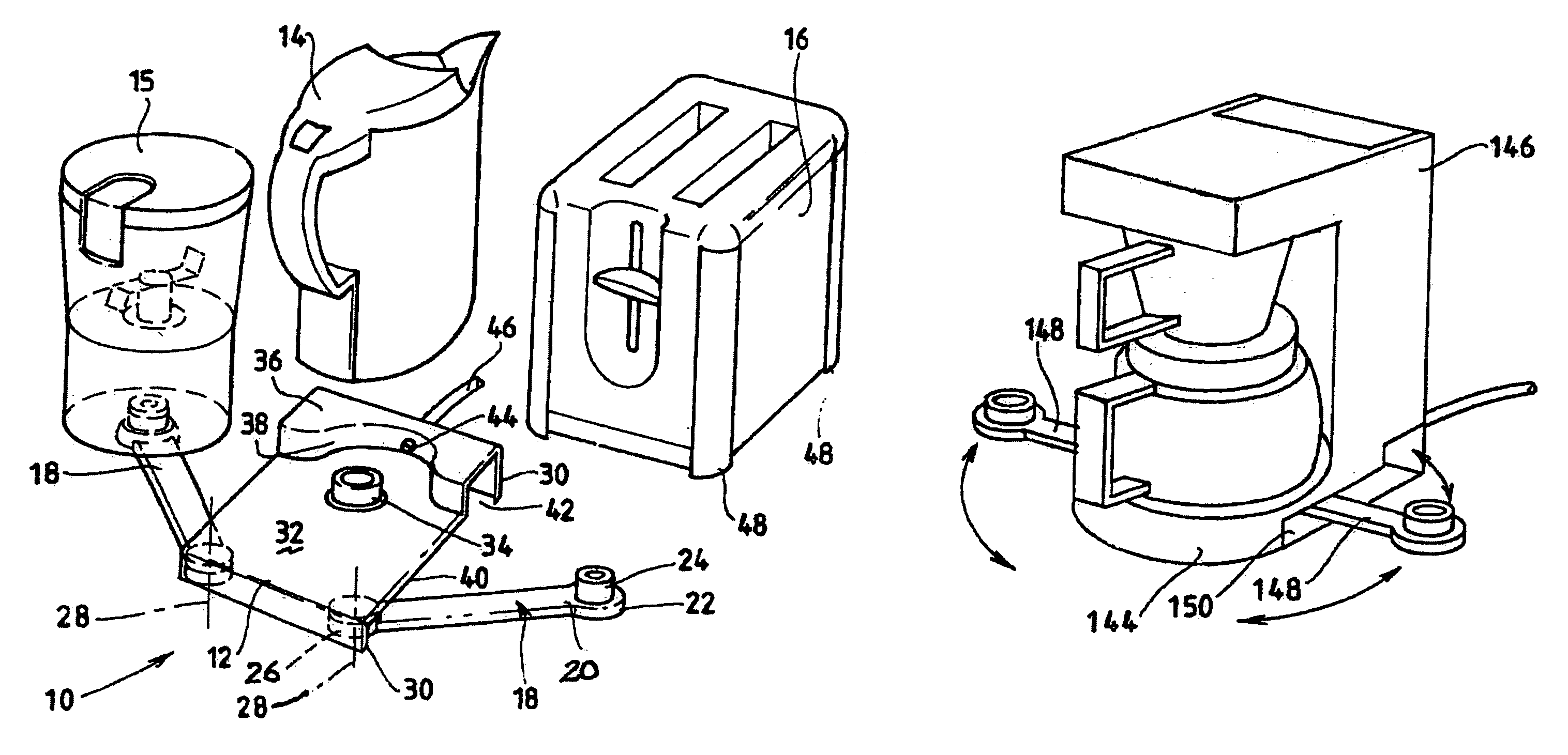 Cordless base