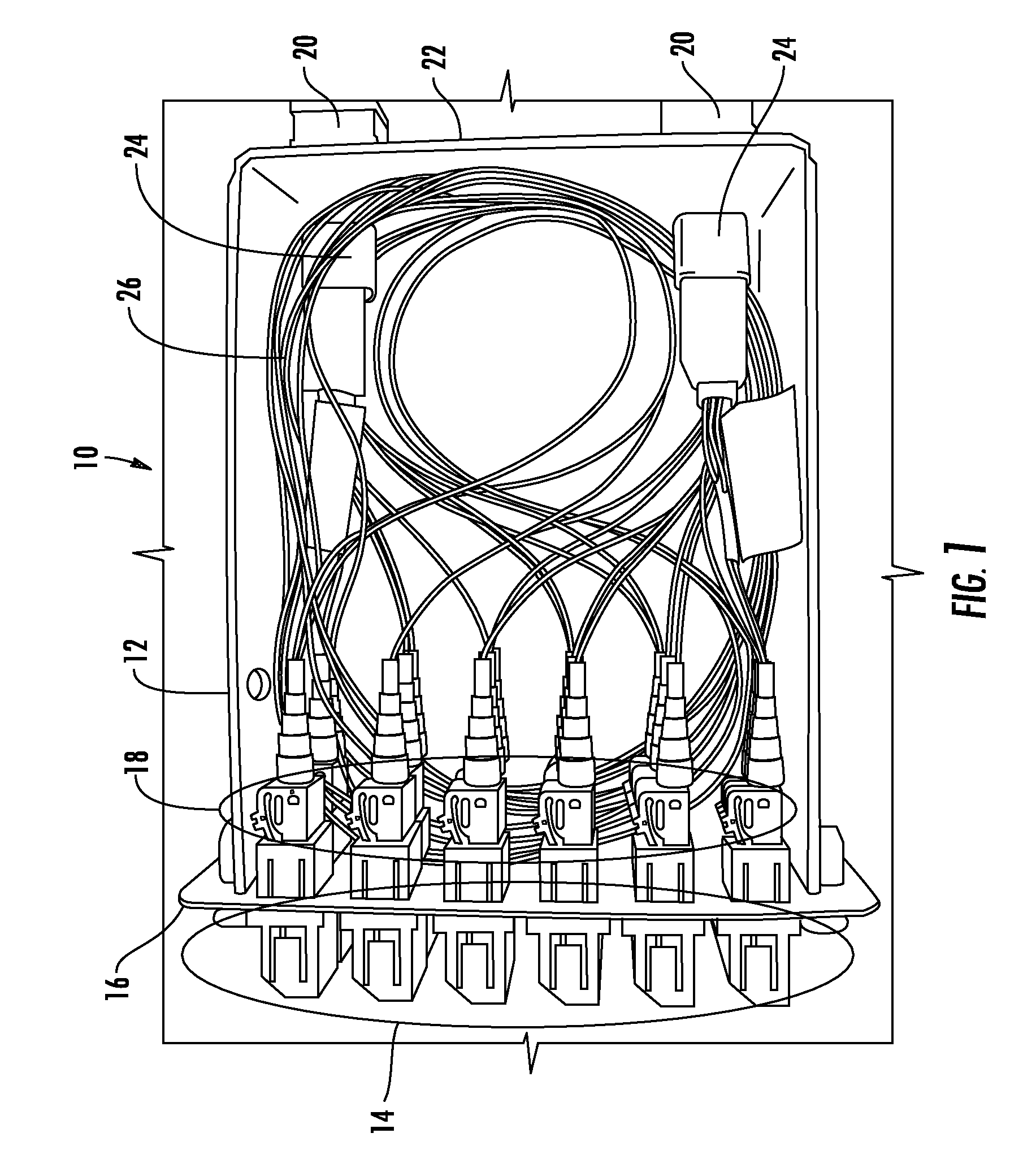 Hinged Fiber Optic Module Housing and Module