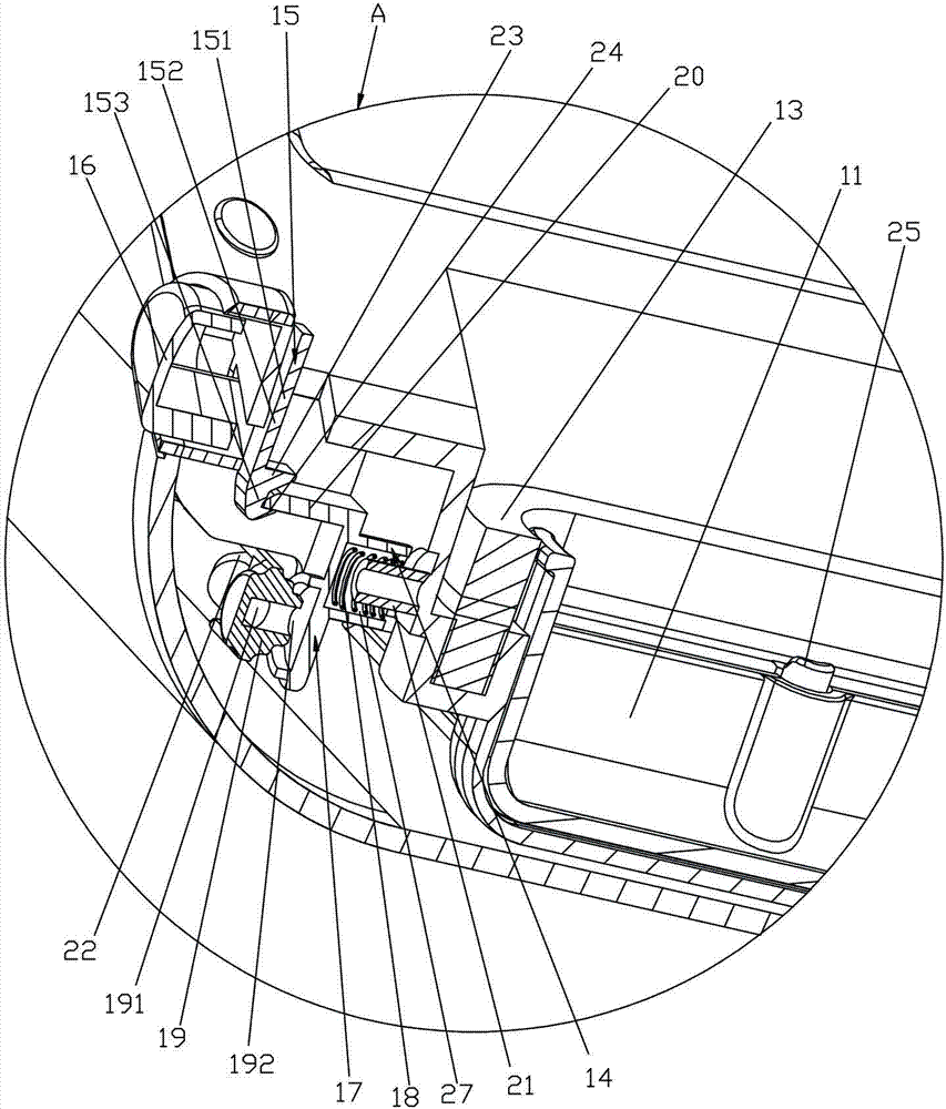 Sealing machine with improved locking mechanism