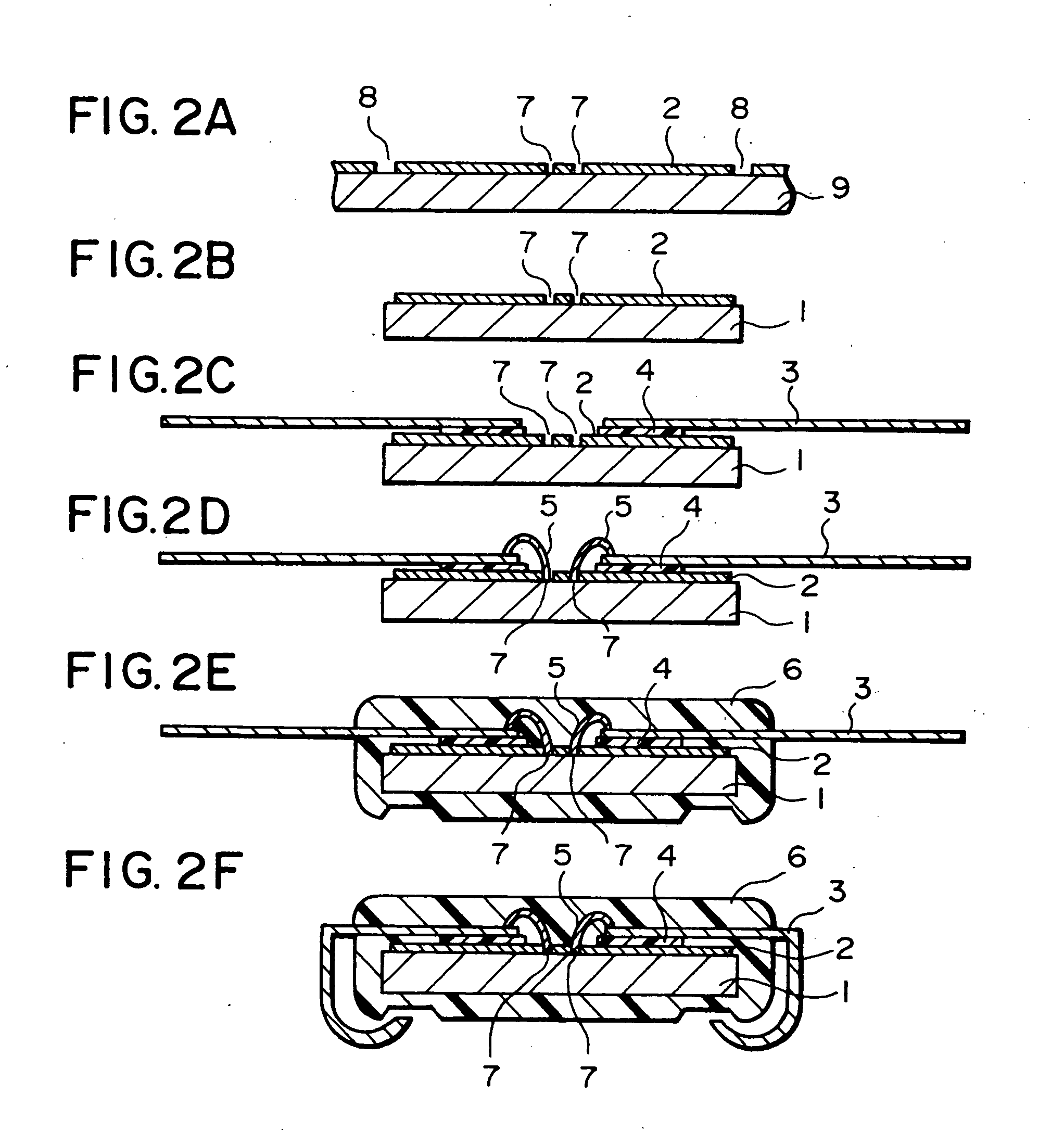 Resin-encapsulated semiconductor apparatus and process for its fabrication