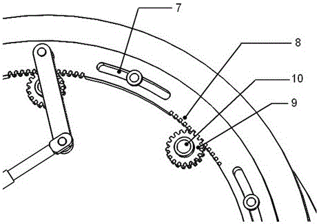 Centrifugal fan device remotely controlled with Bluetooth and with blades adjustable