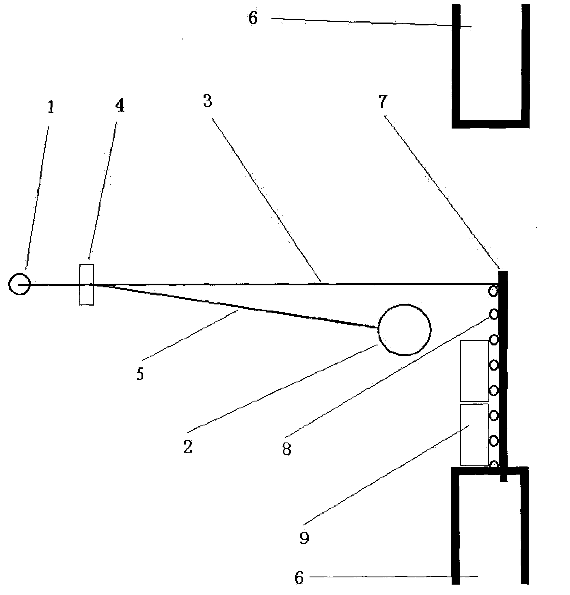 System for quickly plugging burst part during dike bursting