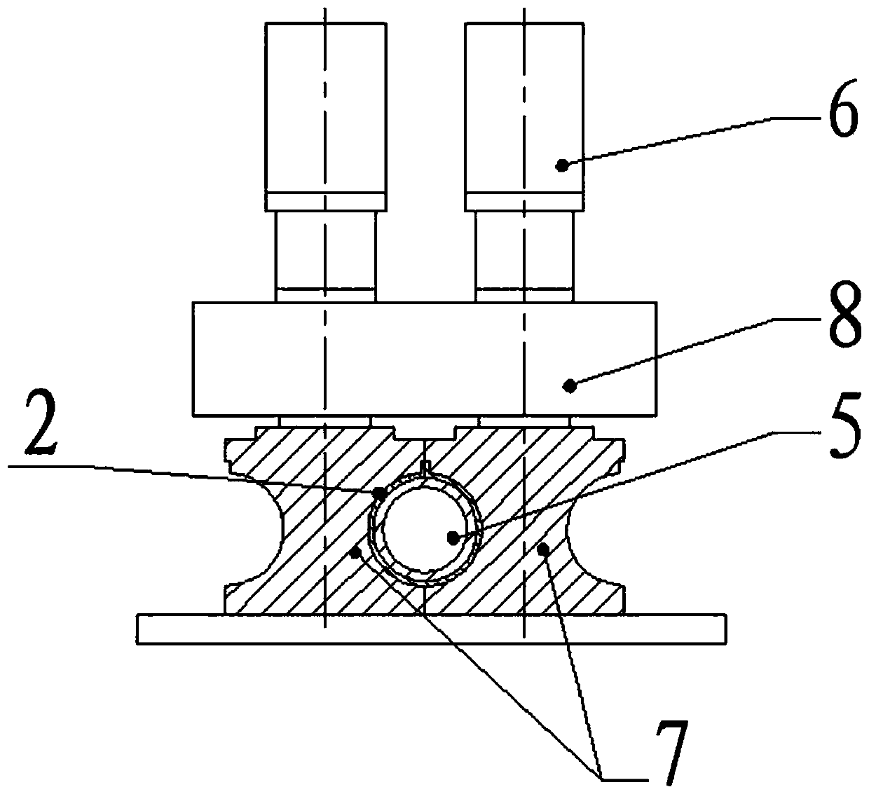 Digital dumpling production apparatus driven by micro motor