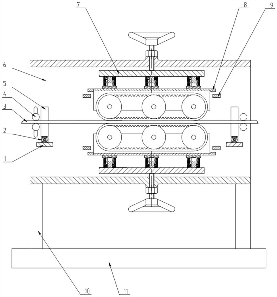 Overhead conductor pay-off length measuring device