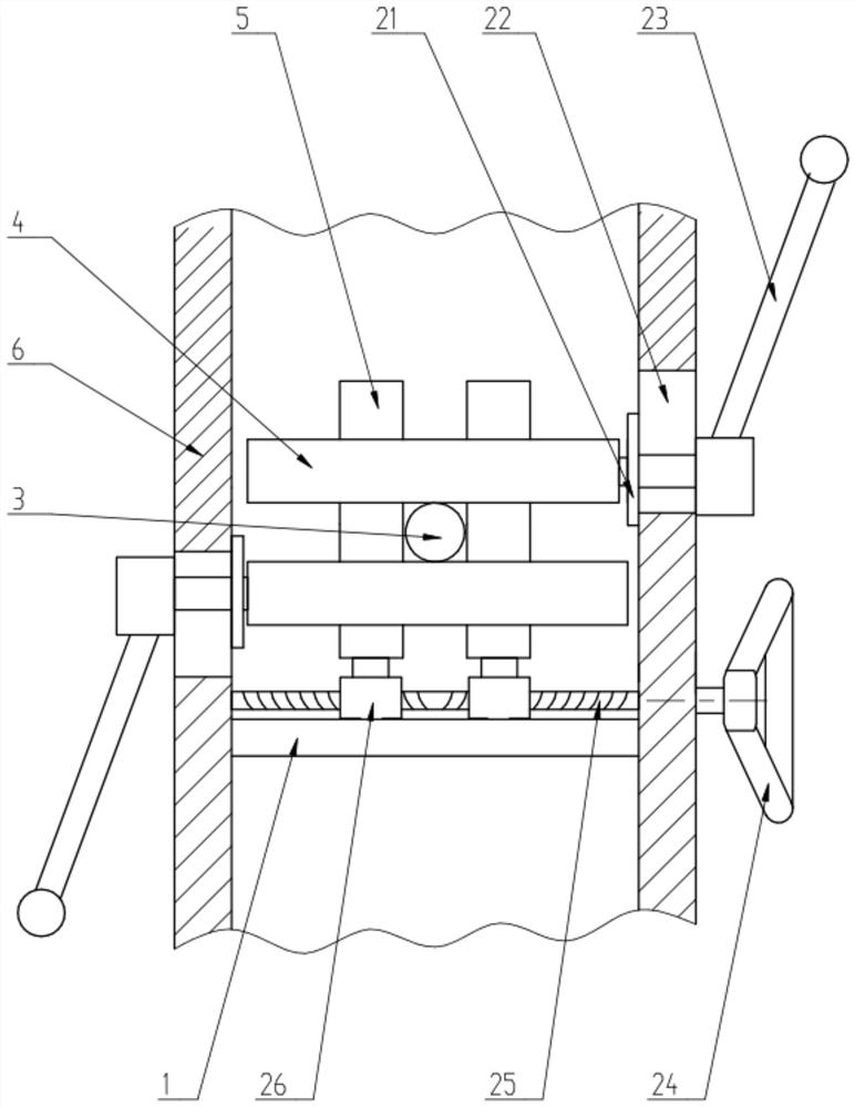 Overhead conductor pay-off length measuring device