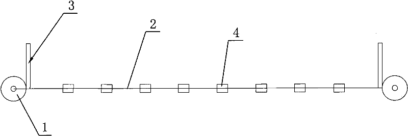 Method for arresting large-tonnage ships