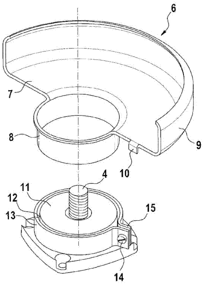 Machine tool having a protective cover