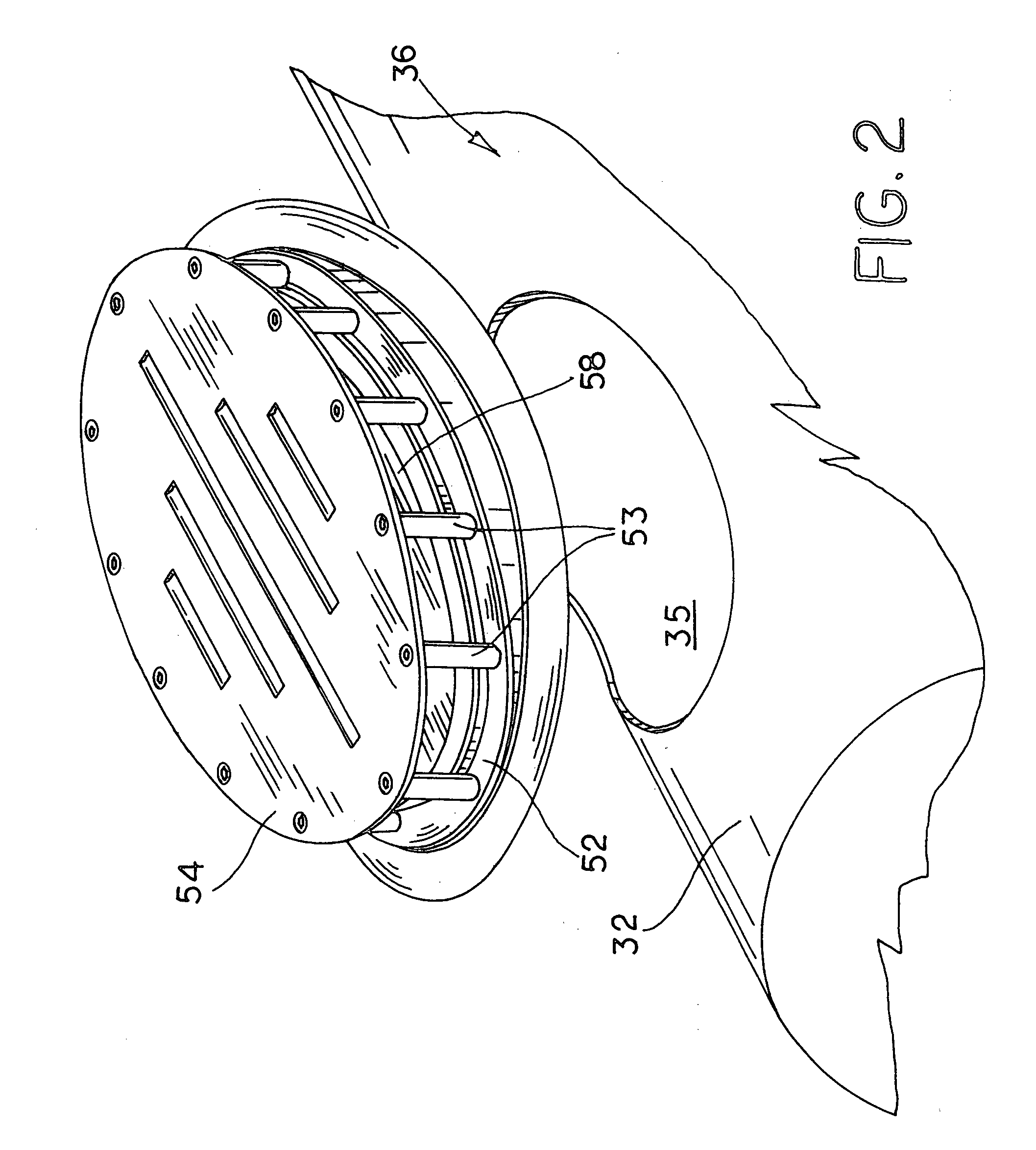 Self-cleaning air filter