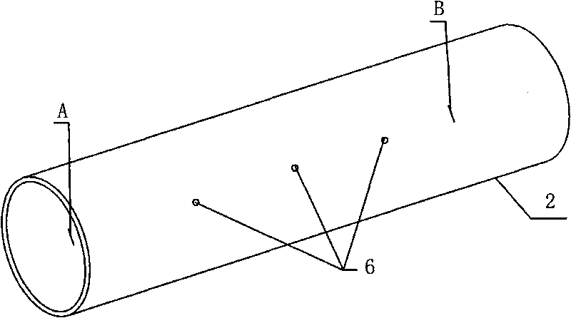 Power station thick-walled pipeline ultrasonic guided wave detecting method