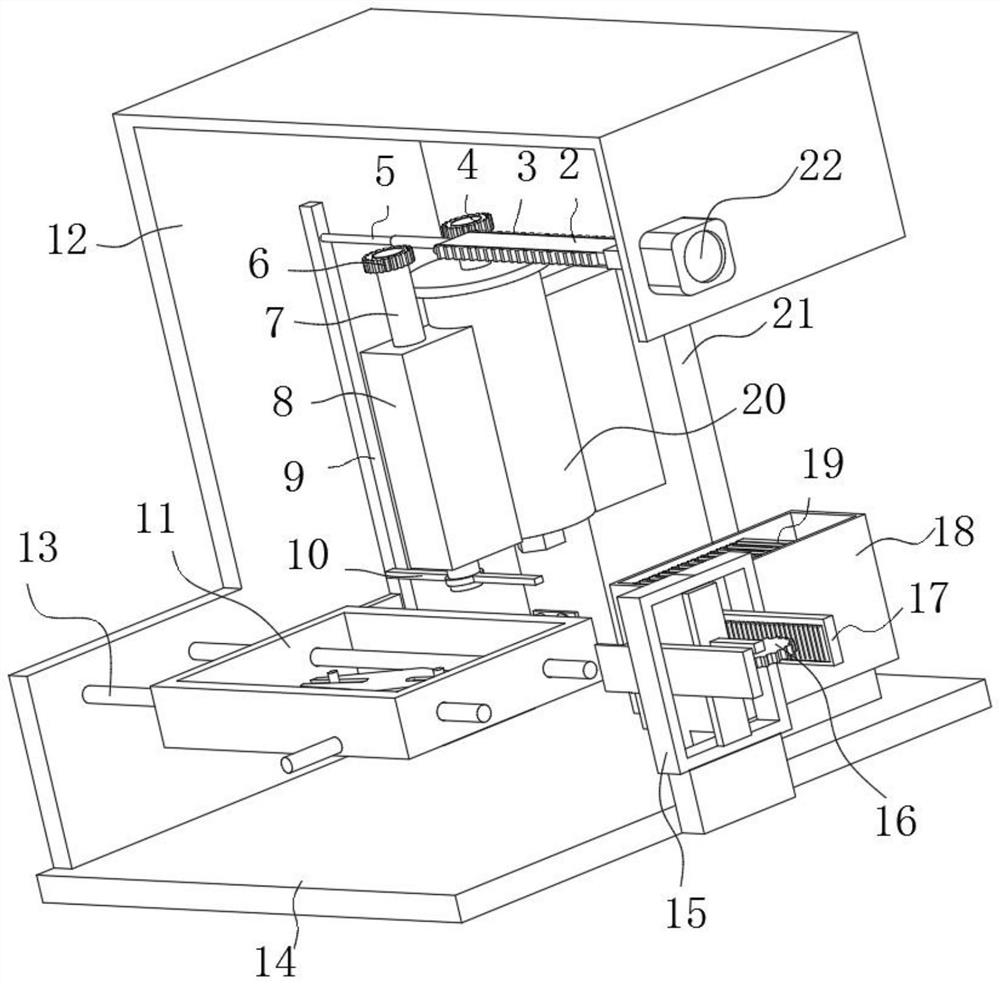 Adjustable packaging machine for puffed food