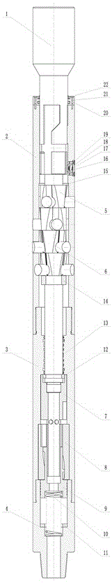 A variable-diameter stabilizer that can be controlled on the ground