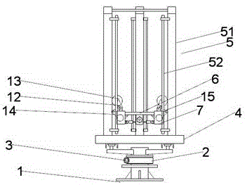 Rotation lifting device for transfer of cylinder sleeve