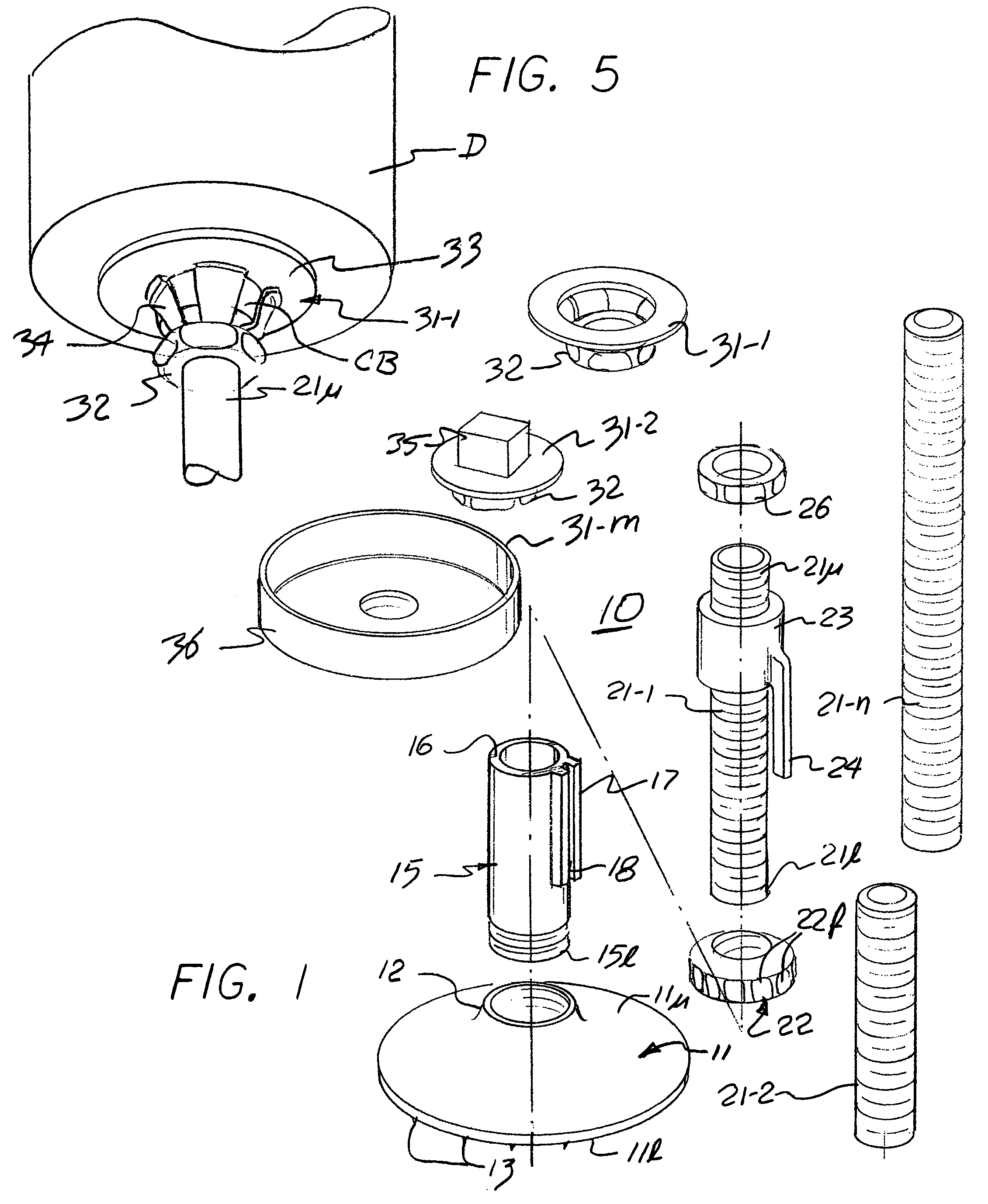 Garbage macerator installation mount