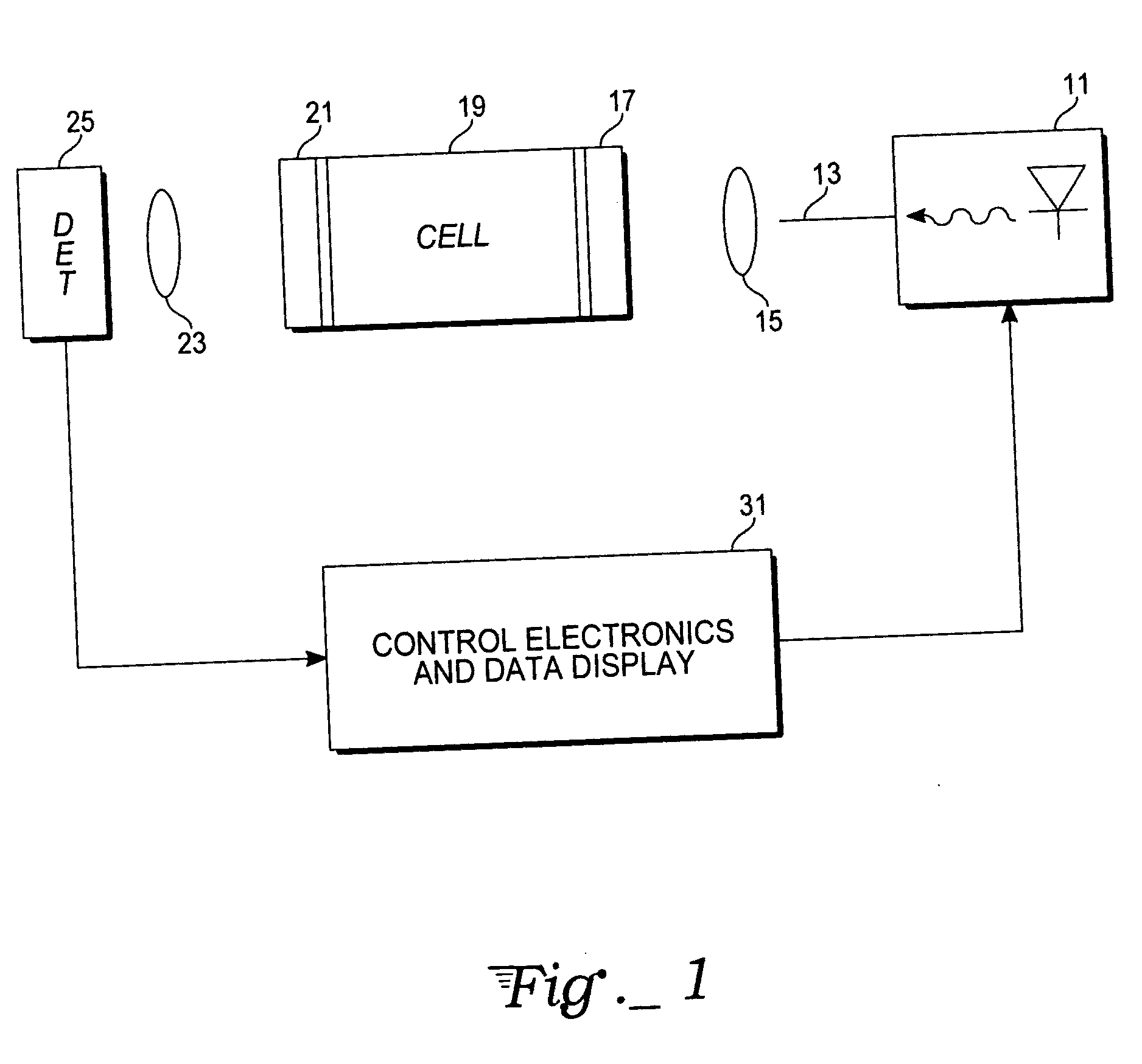 Hydrogen sensor based upon quadrupole absorption spectroscopy