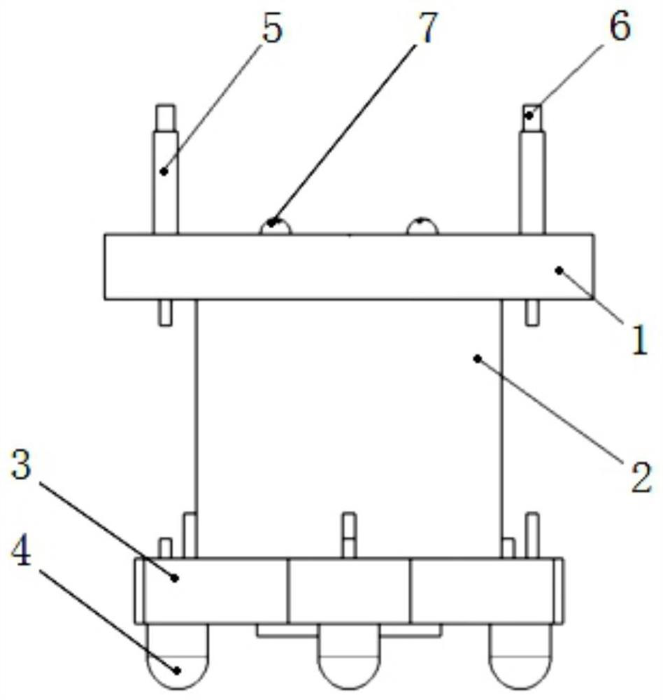 Photo-stimulation mounting device with rotatable light source and method thereof