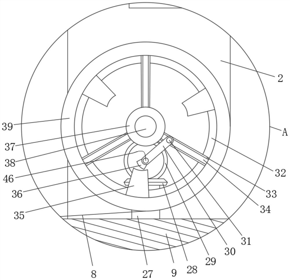 Rotary film pasting mechanism of high-performance connector accessory production device