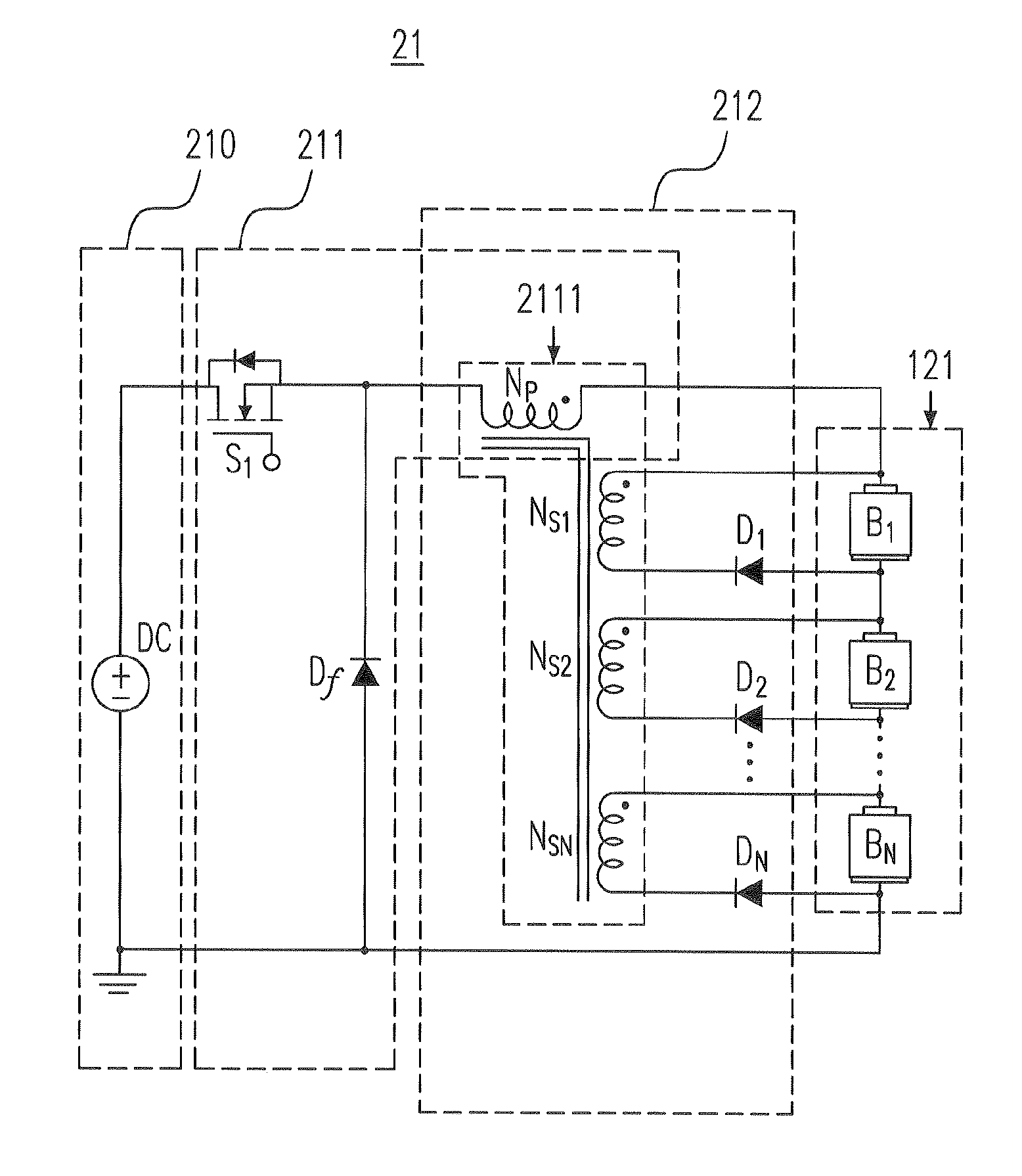 Battery equalization circuits for series charging/discharging and controlling methods thereof