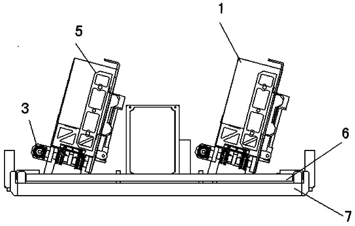 Medicine adding device of dispensing system capable of automatically identifying categories and quantities of medicines