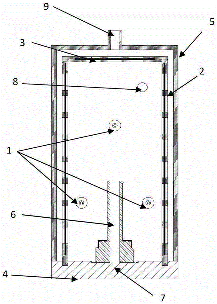 A gas-liquid separator and its application