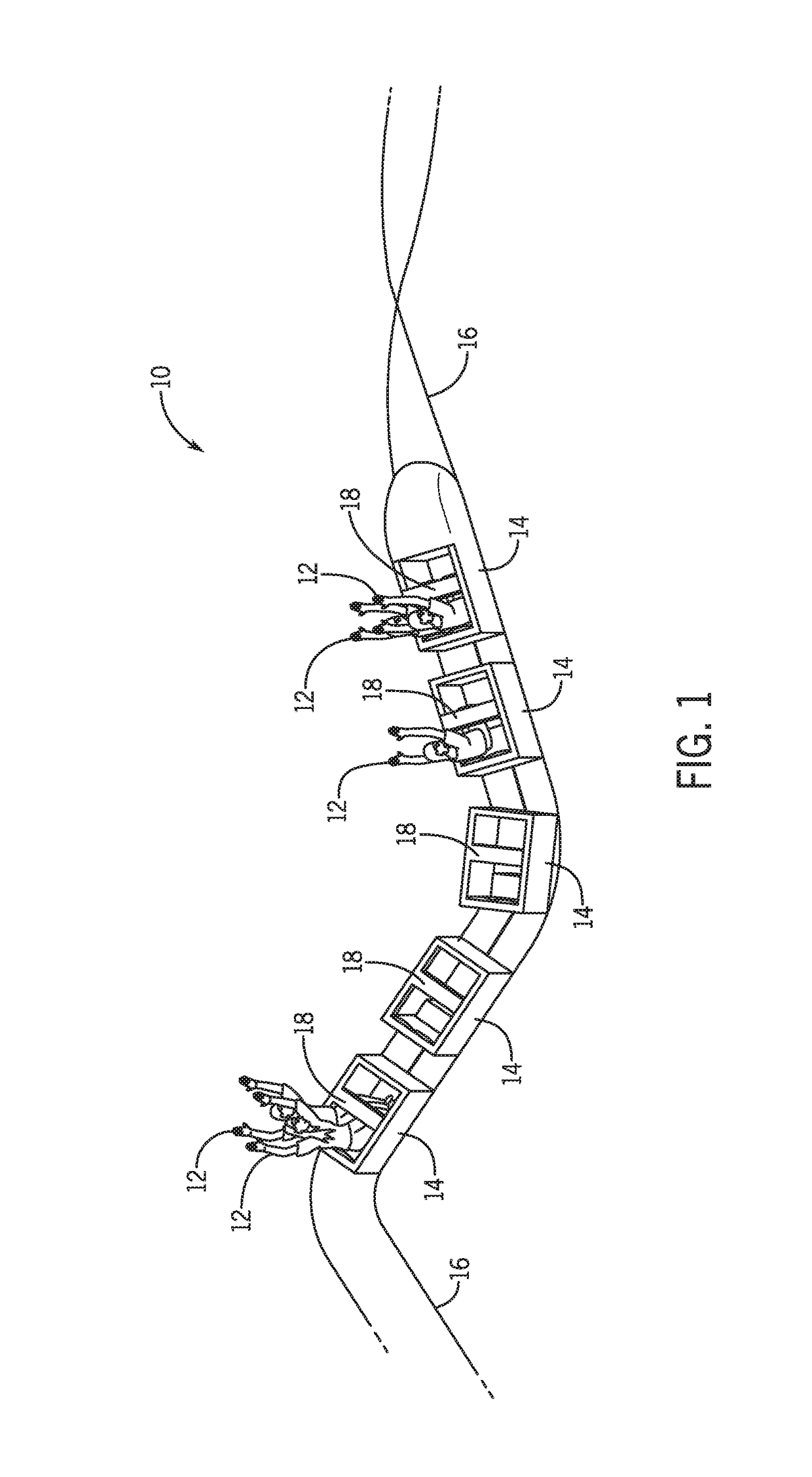 Passenger restraint with integrated lighting