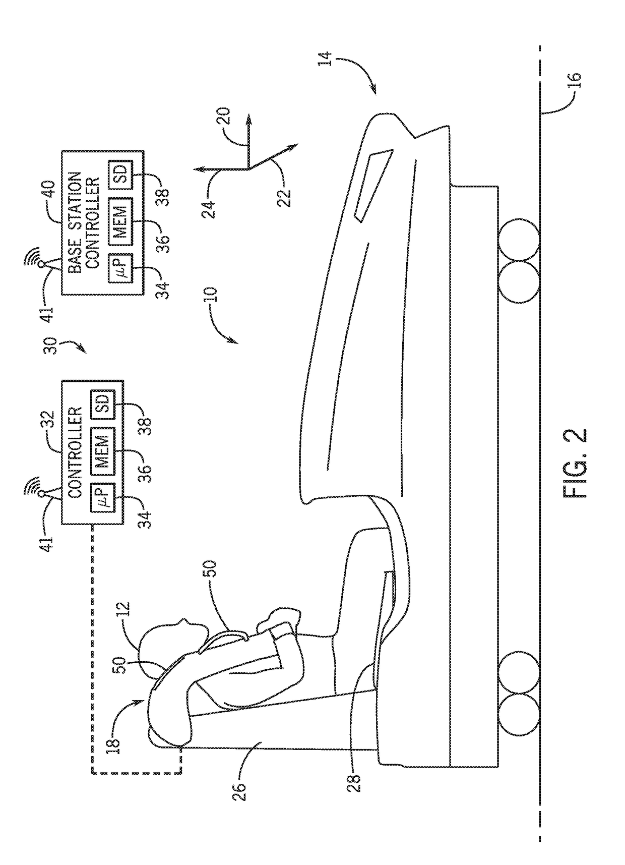 Passenger restraint with integrated lighting