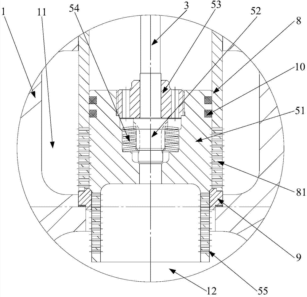 Reducing valve