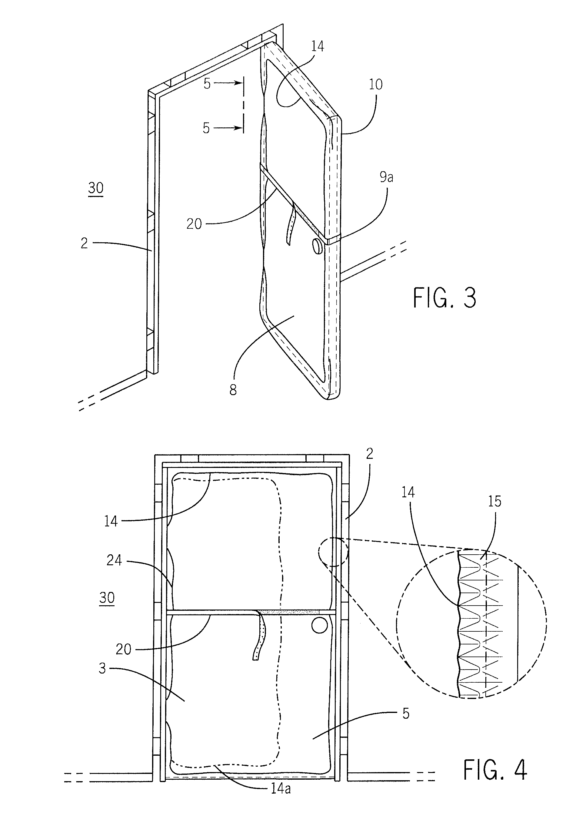 Reusable door covering device and method