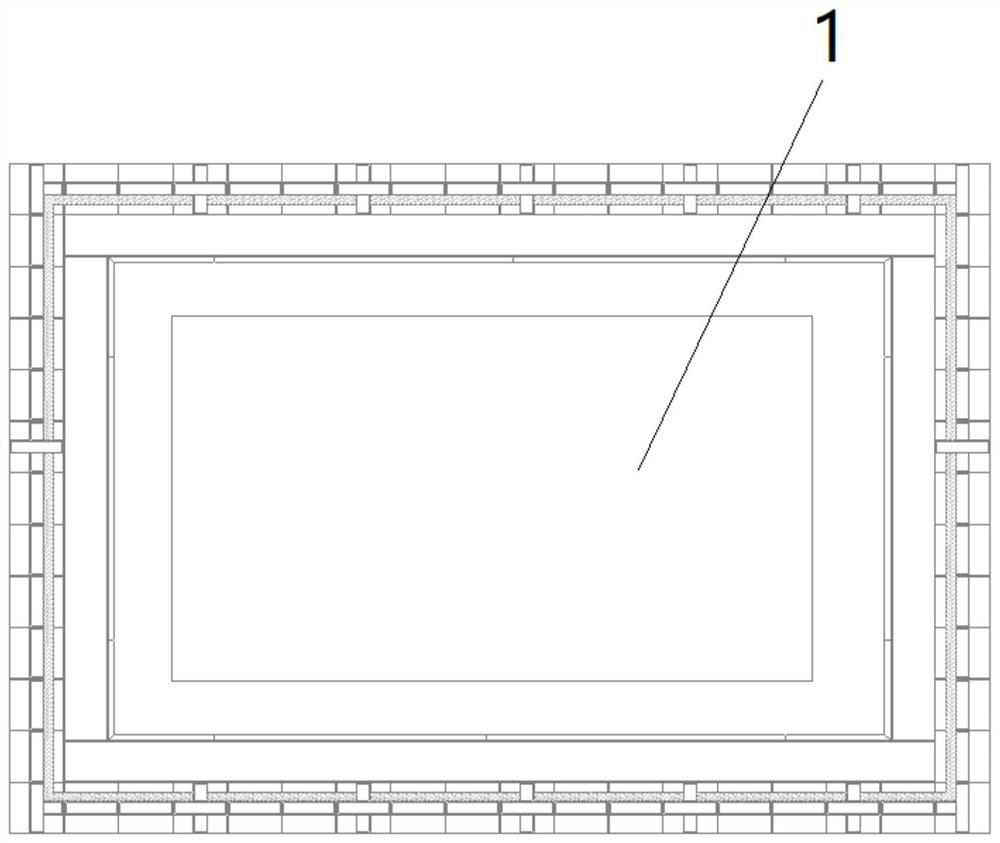 Installation process of liquid cargo tank broadside temporary insulation module