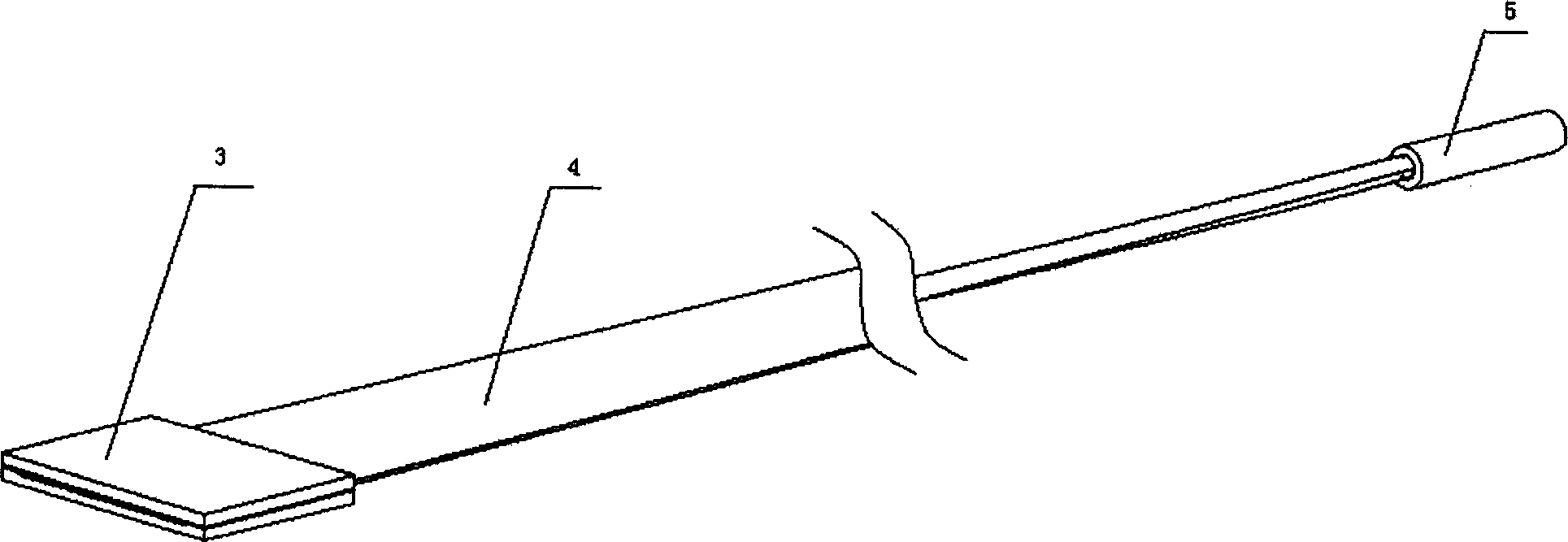 Optical fibre coherence coupling method for large power semiconductor laser array and optical fibre shaper