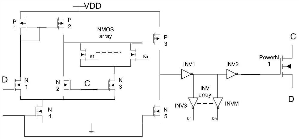 High-precision detection method and circuit for dynamic response of power supply