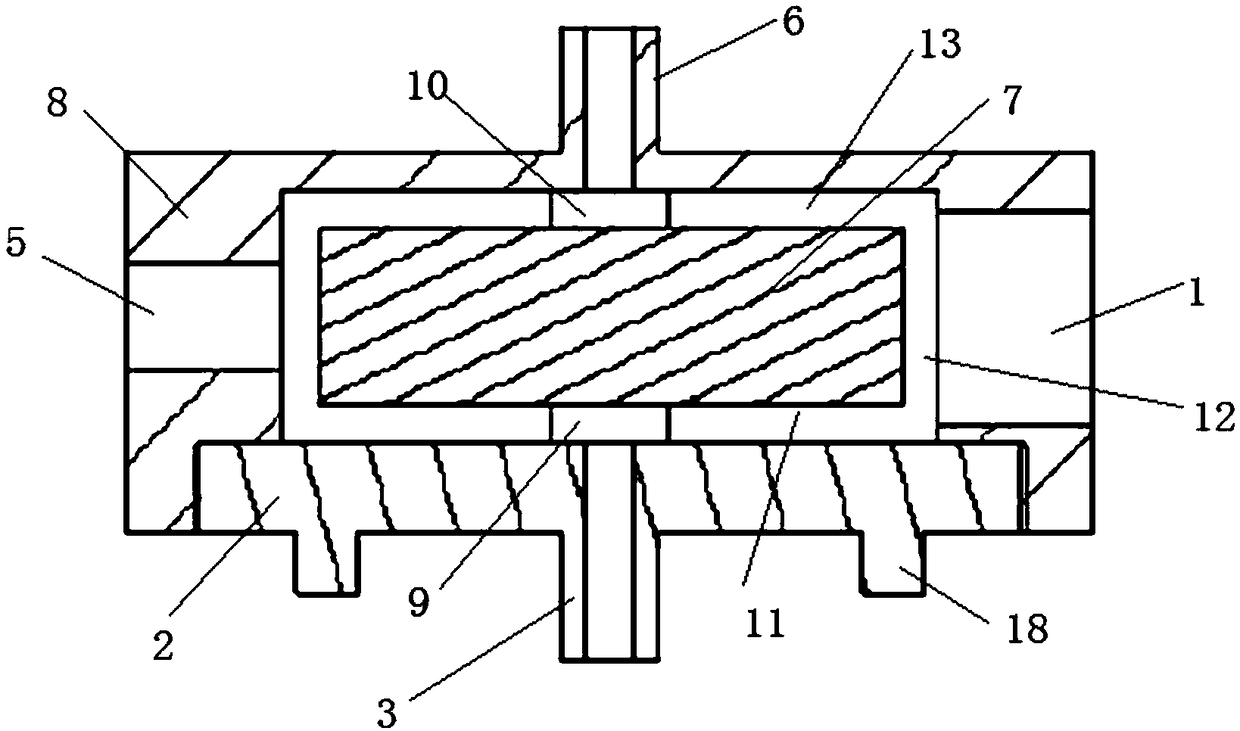 Portable electronic nose for rapidly detecting freshness of animal-derived feed