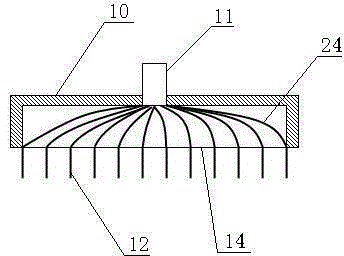 Device for preparation of dual-porosity transparent gas bearing rock mass and preparation method