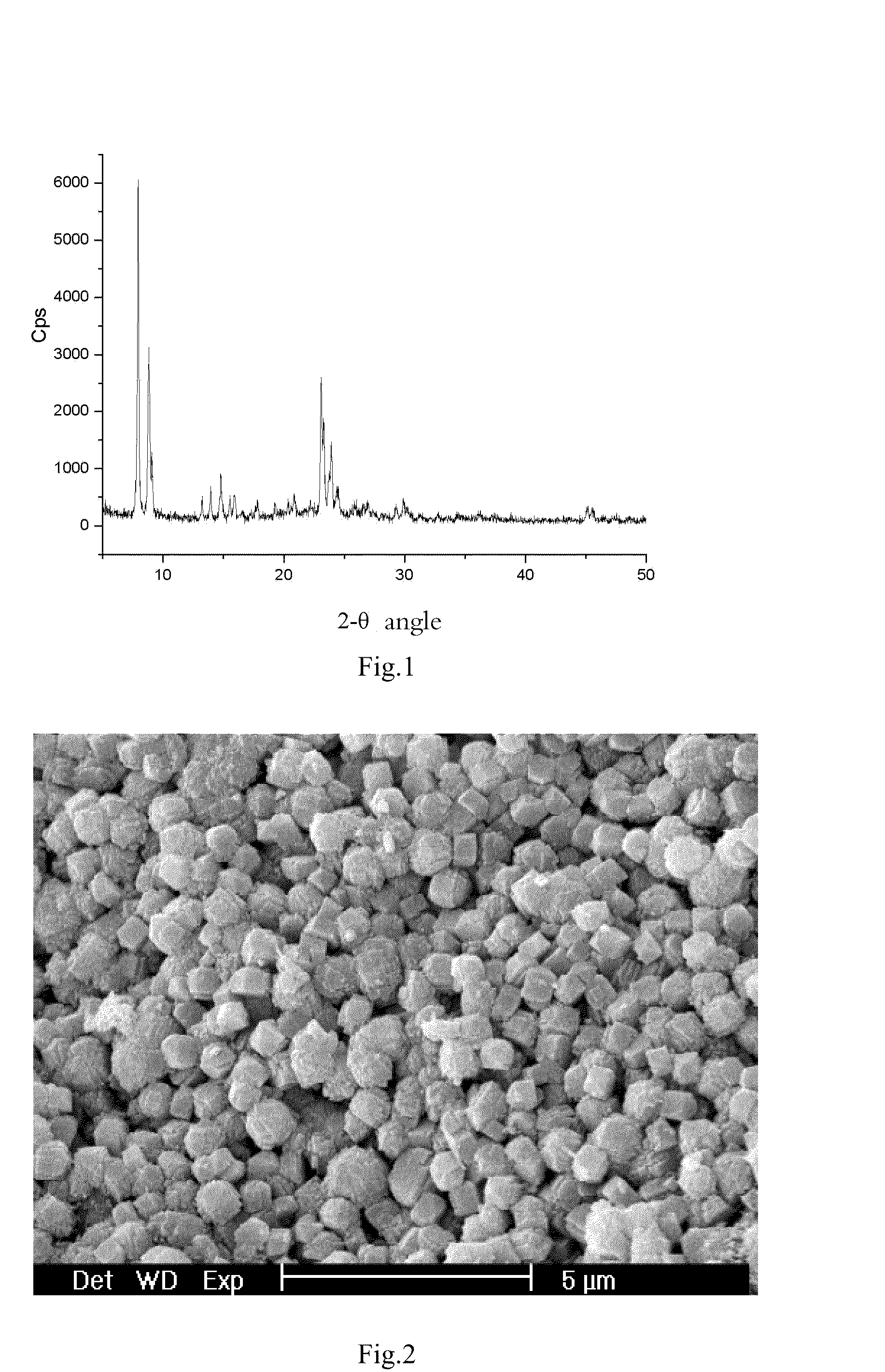 Binderless Molecular Sieve Catalyst and a Preparation Method Thereof