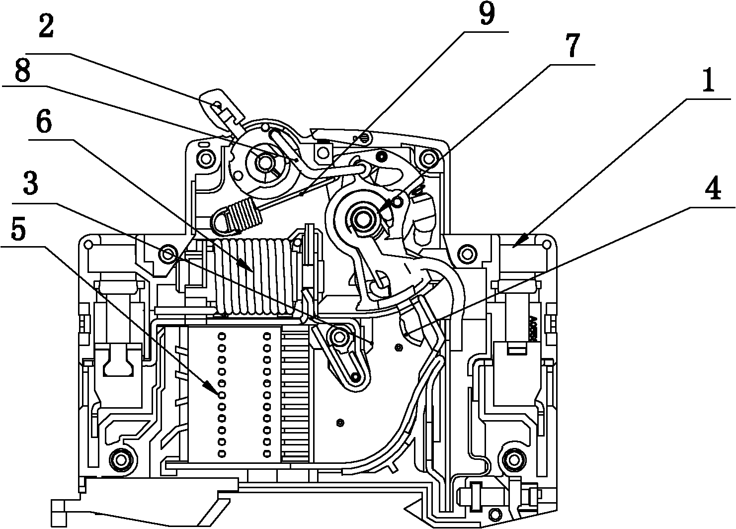 Bipolar circuit breaker